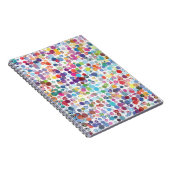 水彩の点 ノートブック (右側)