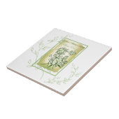 水彩の種包の女王アンのレース タイル (側面)