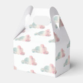 水彩の空 – ベビーシャワー フェイバーボックス (裏面サイド)