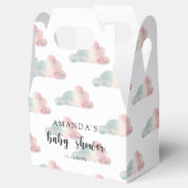 水彩の空 – ベビーシャワー フェイバーボックス (オープン)