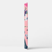水彩の継ぎ目絵画のない模様といかり Case-Mate iPhoneケース (裏面 / 右)