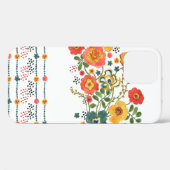 水彩の継ぎ目絵画のない模様をスタイル化 Case-Mate iPhoneケース (裏面 (横))