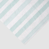 水彩の縞模様のライトグリーンとホワイトのティッシュペーパー 薄葉紙 (詳細)