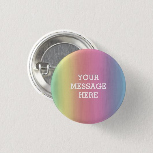 水彩の背景 – おカスタマイズ客様ご自身で作成 缶バッジ (正面&裏面)