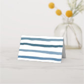 水彩の航海をテーマにしたウェディングシャワーまたは結婚式 プレイスカード (裏面)