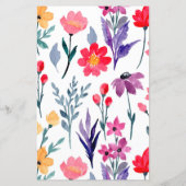 水彩の花あなたの財布のゲームの中に何がある (裏面)