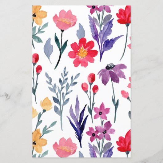 水彩の花あなたの財布のゲームの中に何がある (裏面)