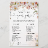 水彩の花あなたの財布のゲームの何 (正面)