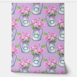 水彩の花瓶 壁紙