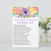 水彩の花誕生日を知っているのはどのくらいか (スタンド正面)