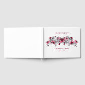 水彩の花 ゲストブック (全面)