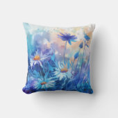 水彩の花 – フローラ装飾用クッション クッション (正面)