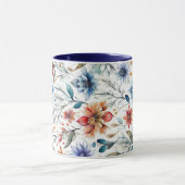 水彩の花 マグカップ (中央)