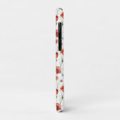 水彩の草原のポピーと白い野花 Case-Mate iPhoneケース (裏面/左)