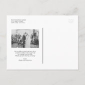 水彩の葉の緑の写真たった今結婚しました 案内ポストカード (裏面)