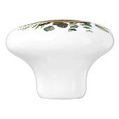 水彩の葉コンパス セラミックノブ (側面)