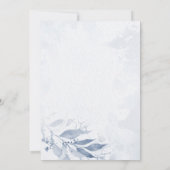 水彩の葉 EAT ドリンク＆ビーマリッジ ウェディング 招待状 (裏面)