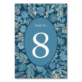 水彩の表絵を描の番号 テーブルナンバー