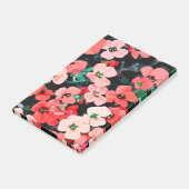 水彩の赤い花 ポストイット (アングル)