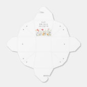 水彩の野生の花のブライダルシャワーフェイバーボックス フェイバーボックス (折り畳みなし)