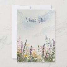 水彩の野生の花の草原 | ラスティックボーホー