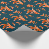 水彩の金魚 ラッピングペーパー (角)