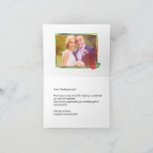 水彩の鐘/クリスマス/ウェディングのお礼 サンキューカード (内部)