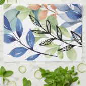 水彩の離れキッチンタオル キッチンタオル (折り畳み)