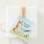 水彩の養殖動物ありがとう フェイバータグ (インサイチュ)