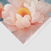 水彩の鳥とピンクの花の切り離し 薄葉紙 (詳細)