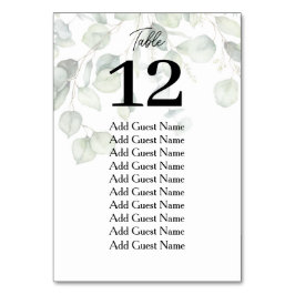 水彩の黙示録テーブル番号座席表 テーブルナンバー