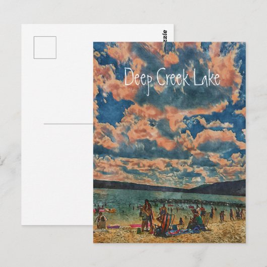 水彩はがき ポストカード (正面/裏面)