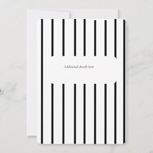 水彩はっきりしたザクロ結婚式招待状 招待状 (裏面)