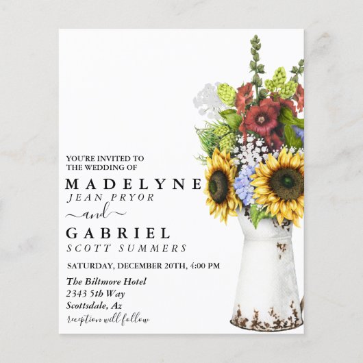 水彩ひまお洒落わり素朴フローラ (正面)