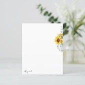 水彩ひまわりカスタム注 (スタンド正面)