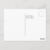 水彩ひまわりサンフラワー ポストカード (裏面)