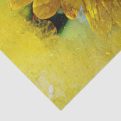 水彩ひまわりデカップージティッシュペーパー 薄葉紙 (詳細)