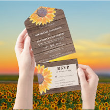 水彩ひまわりバーンドウッド