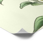 水彩ひまわりポスター ポスター (角)