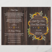 水彩ひまわり幾何学古い納屋プログラム (正面)