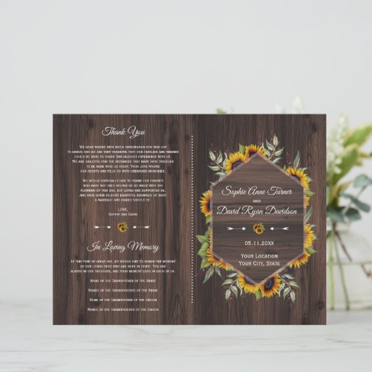 水彩ひまわり幾何学古い納屋プログラム (スタンド正面)