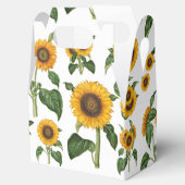 水彩ひまわり植物観葉緑 フェイバーボックス (オープン)