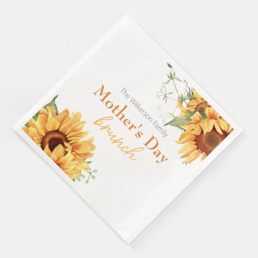 水彩ひまわり母の日ブランチ (コーナー)