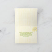 水彩ひまわり牧場結婚sありがとう サンキューカード (内部)