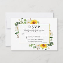 水彩ひまわり白フローラ金ゴールド