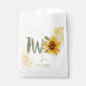 水彩ひまわり第2誕生日 フェイバーバッグ (正面)