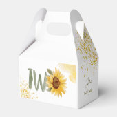 水彩ひまわり第2誕生日 フェイバーボックス (裏面サイド)