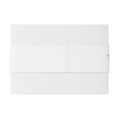 水彩ひまわり素朴の結婚ベリーバンド 招待状ベリーバンド (裏面例)