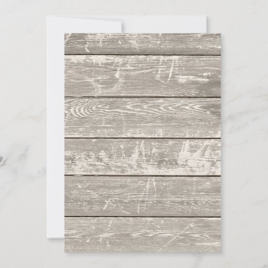 水彩ひまわり素朴結婚式招待状 招待状 (裏面)