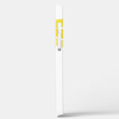 水彩ひまわり芽フローラ モノグラムの Case-Mate iPhoneケース (裏面 / 左)